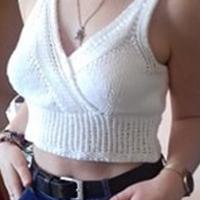 Débardeur femme blanc